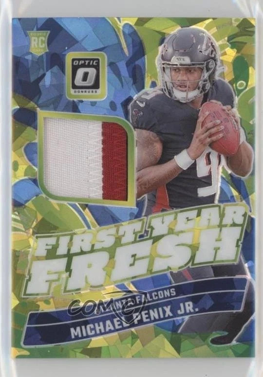 Michael Penix Panini Donruss Optic First Year Fresh Relic #FYFMPJ Ice