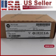 AB 1762-IQ16 SER B MicroLogix 24VDC Input Module 1762IQ16 US US Free Tax
