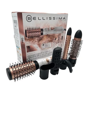 Bellissima Warmluftbürste 5-in-1 | Heißluft-Styler | 1000W | Keramik Roségold