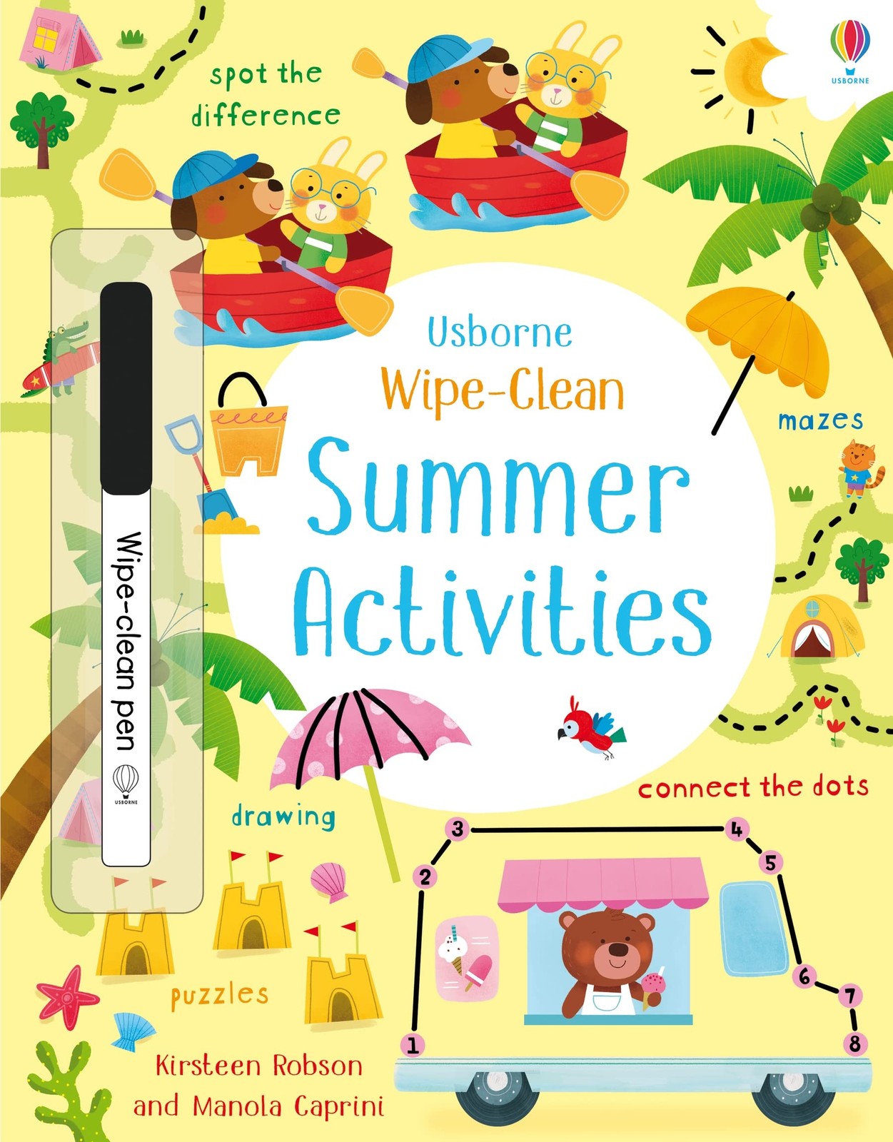 Wipe-Clean Summer Activities by Kirsteen Robson NEW - Image 7