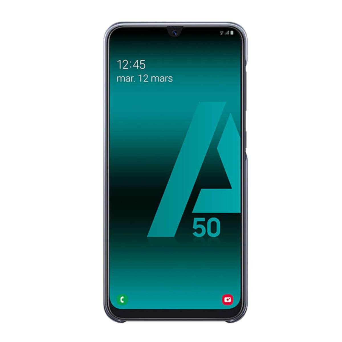 Coque rigide dégradé pour Galaxy A50 transparente antichoc