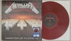 Metallica Master of Puppets 2021 Red Brick Vinyl LP Record Hype Digital Download