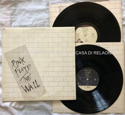 PINK FLOYD - THE WALL + Vetrofania - ANNO 1979 - 1. Italienischer Druck - EX+