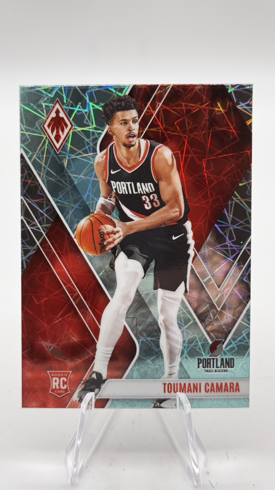 2023-24 Panini Phoenix - Rookies Toumani Camara #269 Teal Lazer Phoenix (RC)