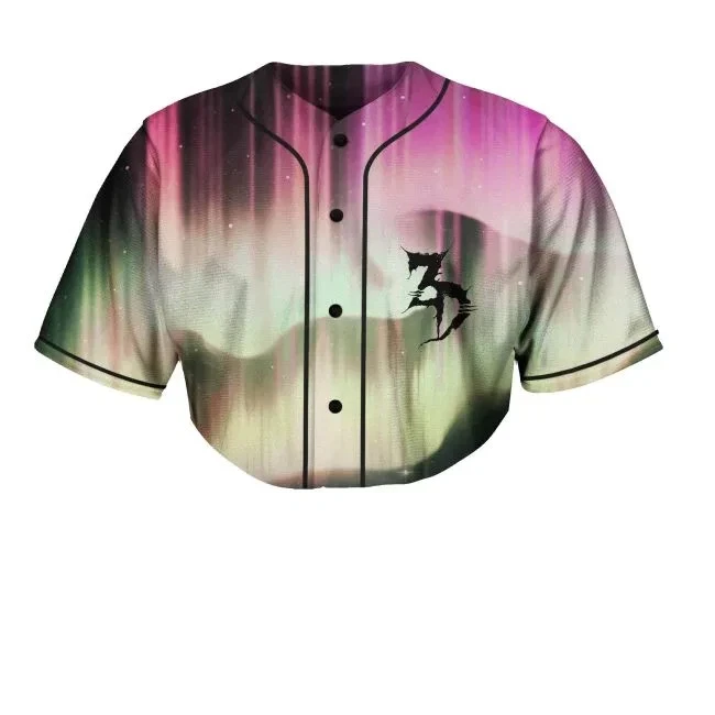 Zeds Dead Northern Lights Crop Top Jersey Gift For Women