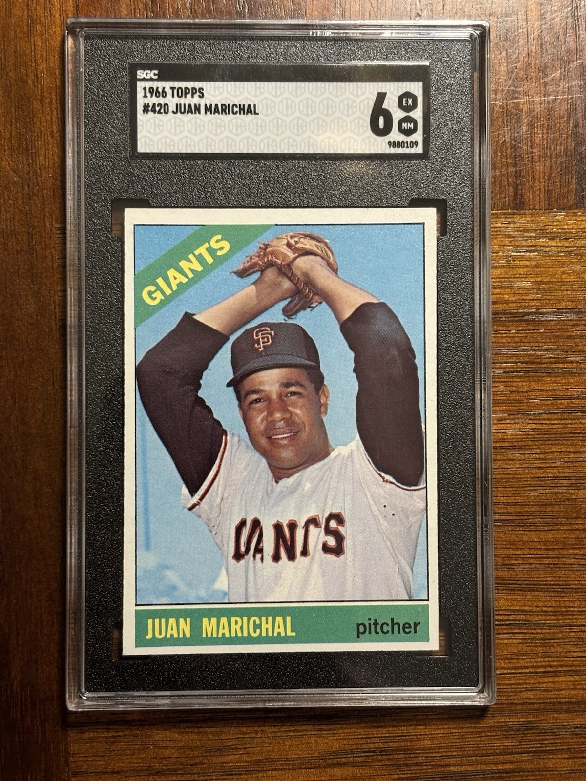 1966 Topps Juan Marichal #420 SGC 6 HOF Giants