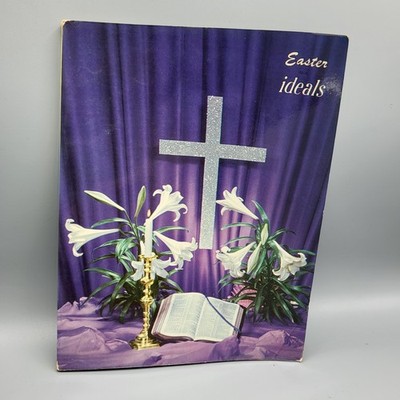 Vtg Ideals Easter 1951 Magazine Vol.8 No.2 April Poetry Poems Family Pictures
