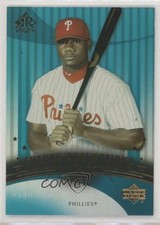 2005 Upper Deck Reflections Future Turquoise /50 Ryan Howard #111 1u6