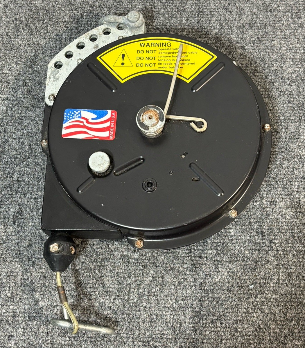 Hubbell BG-07 Balancer Reel & Tool Retractor,  5.0-10.0 Lb Capacity Pre Owned