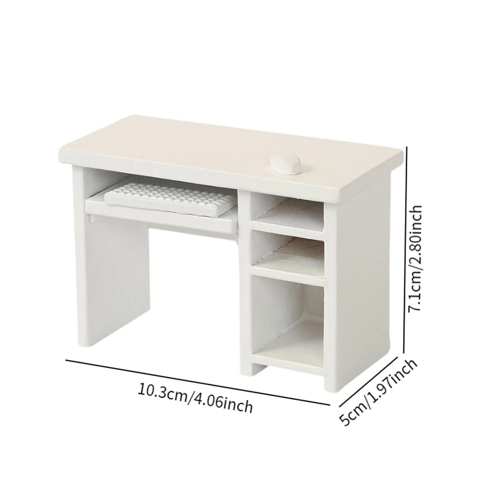 1:12 Ornamenti Decorativi per Scrivania in Miniatura Fatti a Mano. - Immagine 4 di 4