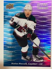 23-24 Upper Deck Allure #CF-25 Matias Maccelli Color Flow Blue-Purple FREE SHIP