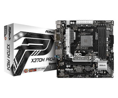 ASRock X370M PRO4 : AM4 X370 DDR4 mATX + IO-Shield Activated w/ Windows 10 & 11