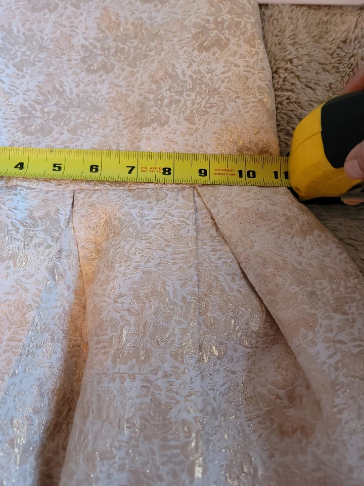 Vestido de fiesta Carter's oro rosa niñas talla 5t Foto 4 de 4