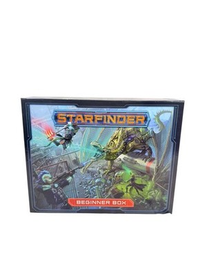 Starfinder Beginner Box RPG Set Paizo Dice Cards Sheets Sci-Fi Tabletop Game