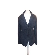 House of Paul  Rosen Strickjacke Gr. 48 Grau 100% Wolle Alpaka  Top Zustand