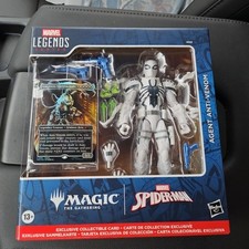 Spider-Man Marvel Legends Series Magic  The Gathering Agent Anti-Venom 6  Action