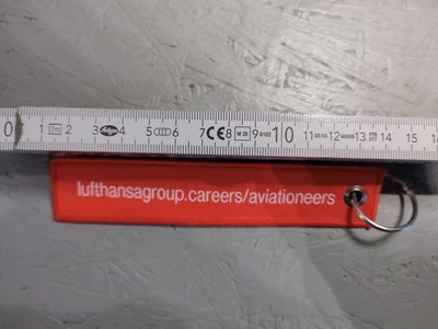 Lufthansa, Technik, Career, Remove Before Flight Batch, mit Schlüsselring 30mm