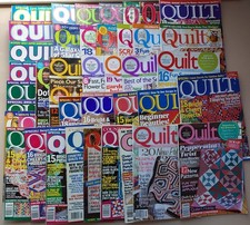 Lot of 40 QUILT publications, 1991-2013