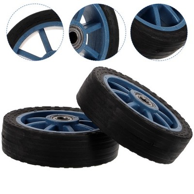  2 Pcs Rollstuhl-vorderräder Rollstuhlräder Ersatzräder Für Den Wagen