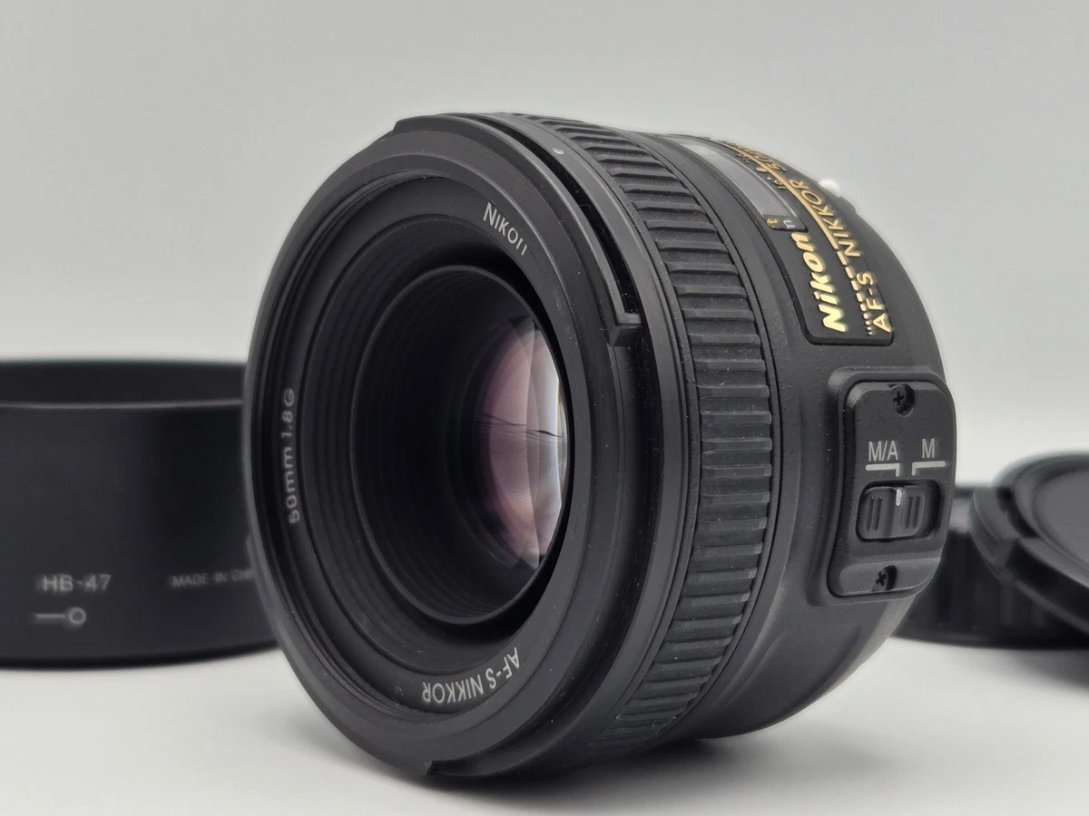 Nikon NIKKOR AF-S f/1.8 Camera Lenses 50mm Focal for sale | eBay