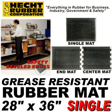28" x 36" Heavy Duty Rubber Anti-Fatigue Mat - Single - Picture 1 of 1