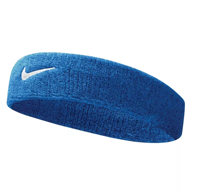 Nike Royal Blue Embroidered Swoosh Headband – Perfect Fit & Stylish Design