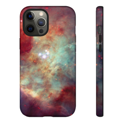 Space Universe Red Cute Phone Case Cover For iPhone 12 Pro Max 11 12 11 Pro