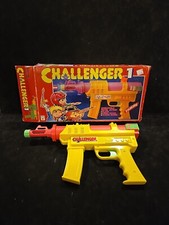 WORKING CHALLENGER 1 PISTOLA LASER GIOCATTOLO VINTAGE 1989 WAN DA TOYS 