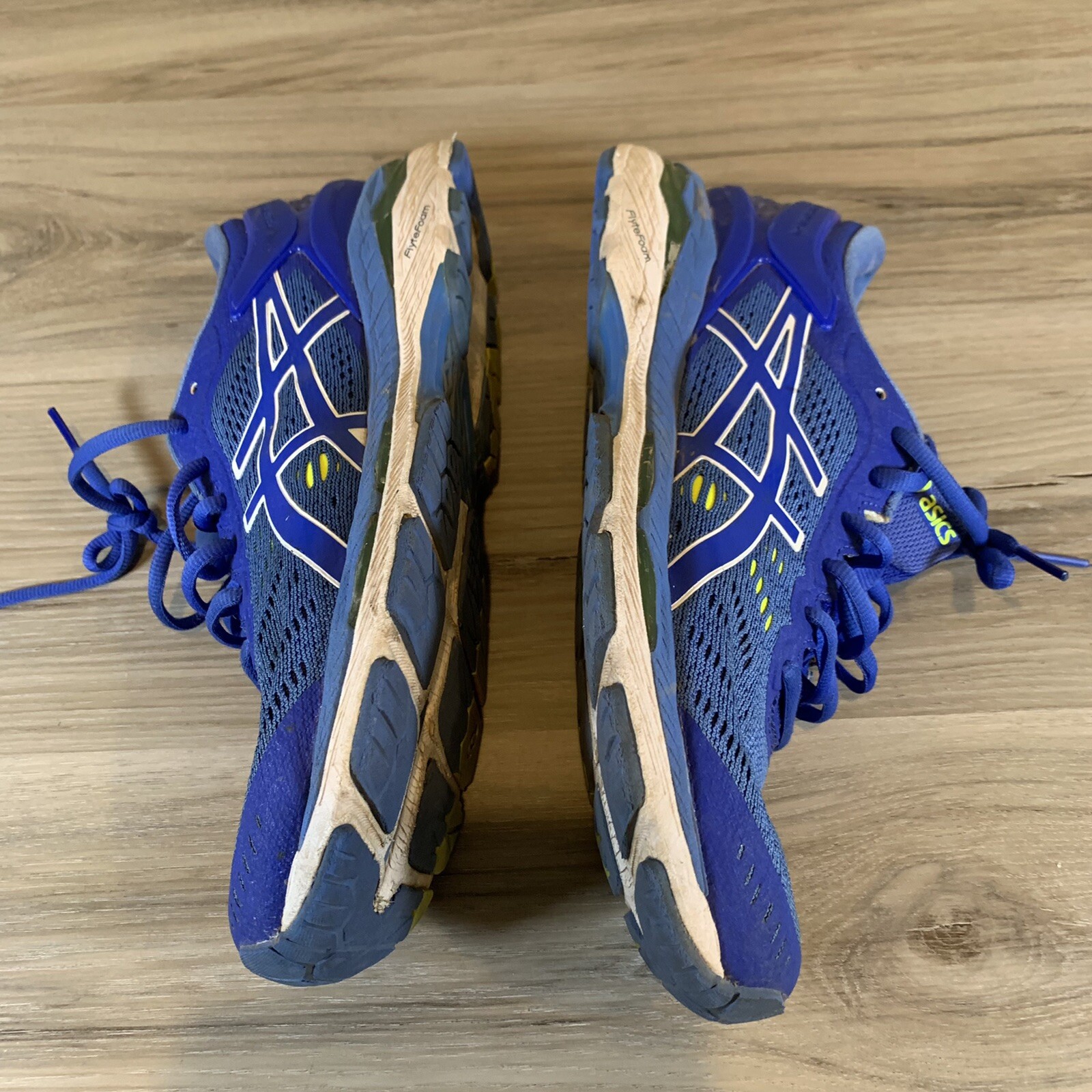 Asics Womens Gel Kayano 24 T799N Blue Running Shoes Lace Up Low Top Size 9 image 4