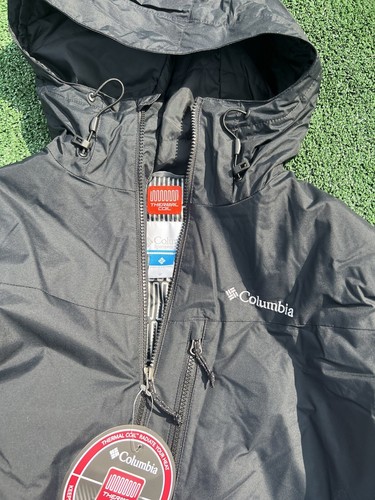 $150 Medium Columbia Wister Slope Insulated Jacket Hooded Relaxed Fit 2017 - Picture 11 of 13