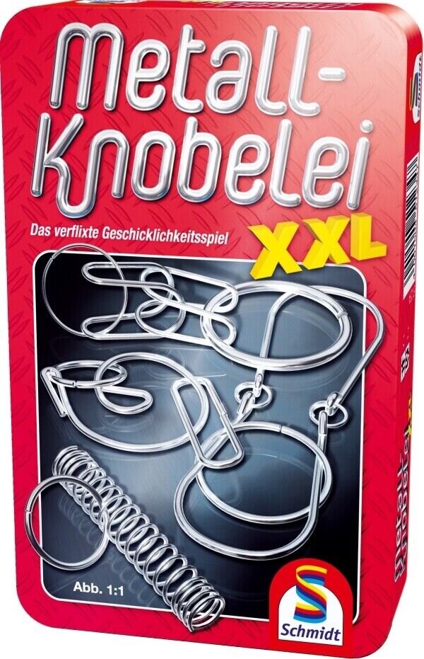 Thumbnail - Schmidt Spiele 51234 Metall Knobelei Xxl, Mitbringspiel In Der