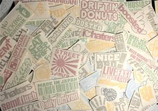 20 Random Jdm Decal Stickers - Kdm Lot Pack Wholesale Tuner