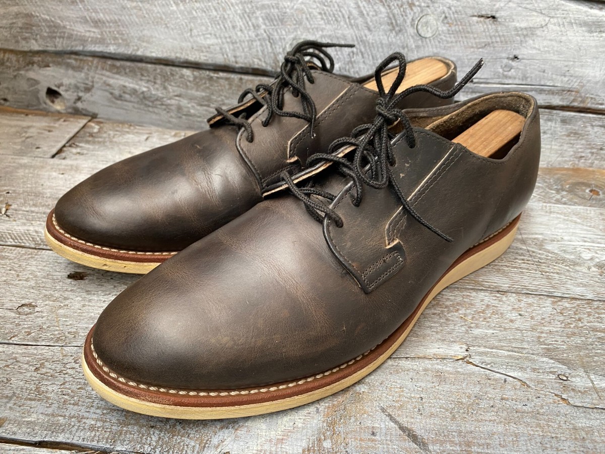 Red wing Heritage postman oxford charcoal rough tough shoes