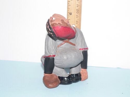CIRCA 1946 "RITTGERS CATCHER STATUE" GORGEOUS - RARE - L@@K! - Picture 3 of 5