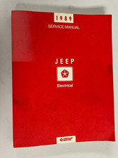 1989 Service Manual Jeep Cherokee Wagoneer Wrangler Comanche Electrical