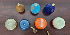 7- Vintage Yo-Yo  Spinning Top Collection , Looks to be all Duncan