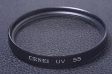 ✅ CENEI UV 55MM FILTER GENUINE LENS OR CAMERA SCREW IN 19-4