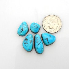 Natural Morenci Turquoise cabochons cabs Gemstones gems stones m432