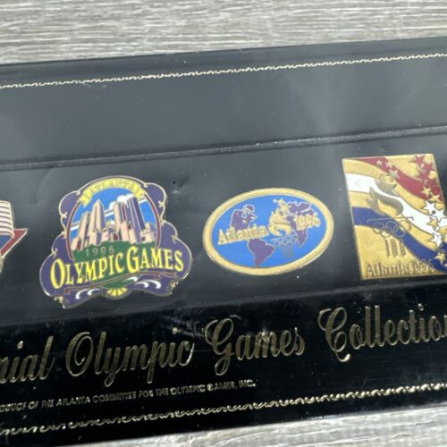 1896-1996 Centennial Olympic Games Collector Pins New In Sealed Box - Picture 4 of 12