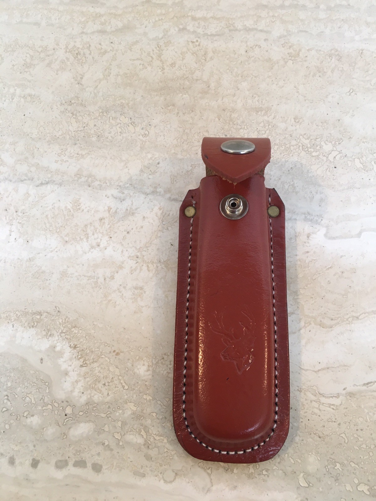 Leather Pocket Knife Belt Holder 5 X 2. New W Tags eBay