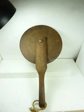 Antique 19th Century Handmade Wood Traveler Wrought Bolt Connector