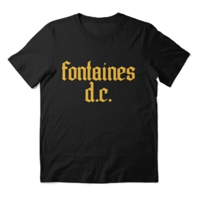 Fontaines D.C. 'Gothic Logo' T-Shirt