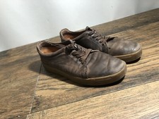 Rag & Bone RB1 Brown Leather Lace-Up Sneakers Men's Sz 8