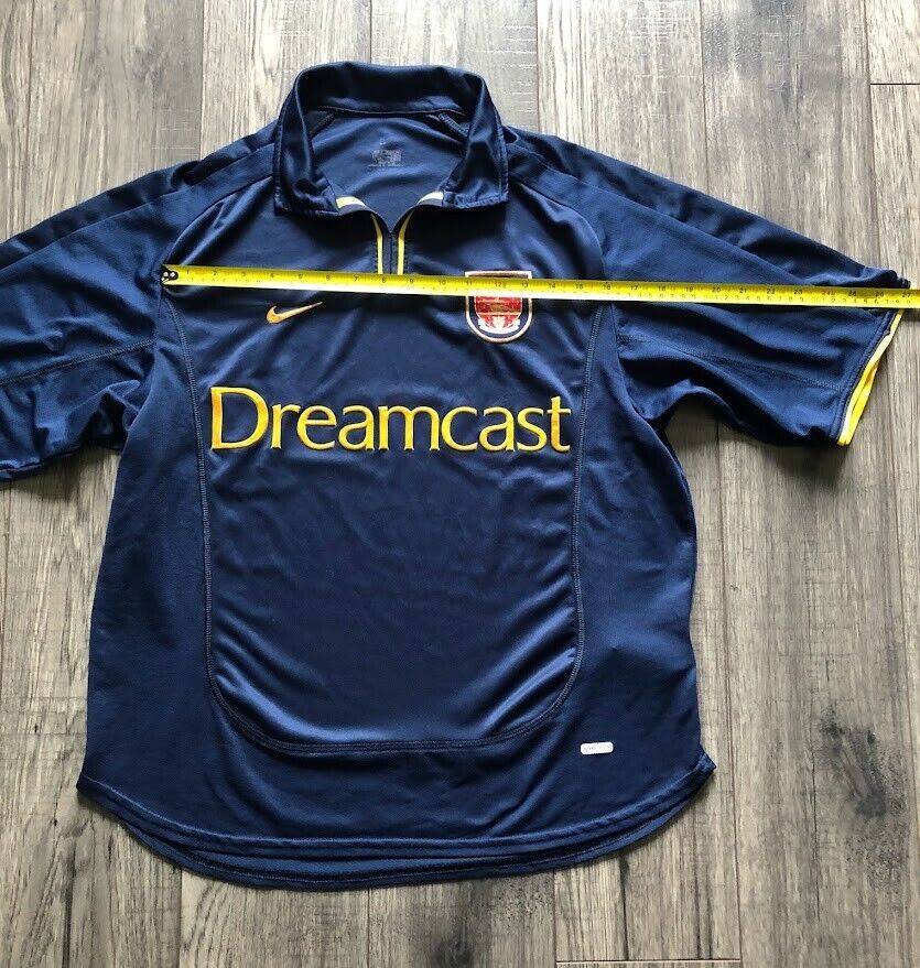Original 2000 - 2002 Nike Arsenal Dreamcast Away Football Original 2000 - 2002 Nike Arsenal Dreamcast Away Football