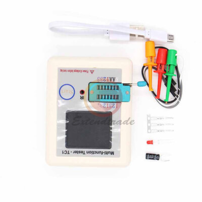 Transistor Multifunction Tester Diodes Full Color Graphics LCD Display LCR - TC1