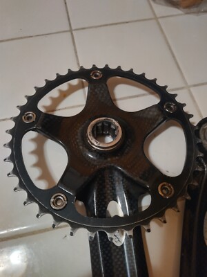 FSA Carbon Pro Team Issue Crankset BCD130 175mm | eBay