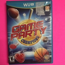 Game Party Champions Nintendo Wii U Game Complete With Manual 