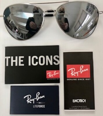 New Ray Ban Aviator Sunglasses - Lite Force - Design CE - UV Protection-Gift Box