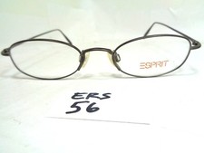 Nos ESPRIT Eyeglasses Frame 9137 035 Brown Oval ERS-56 