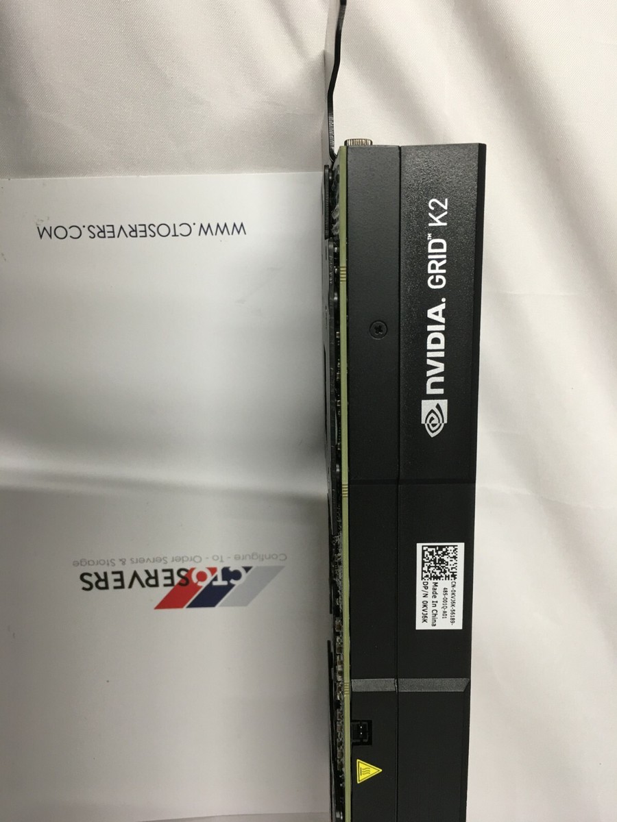 Dell Nvidia Grid K2 8GB GDDR5 PCIe x16 Virtualization Video